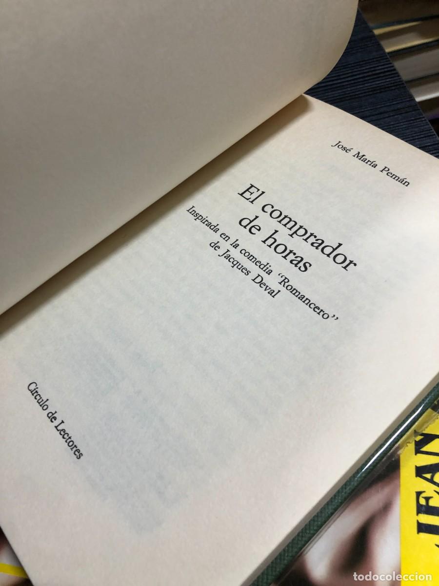 Libros: El comprador de horas Jos&eacute; Mar&iacute;a Pem&aacute;n - Foto 2
