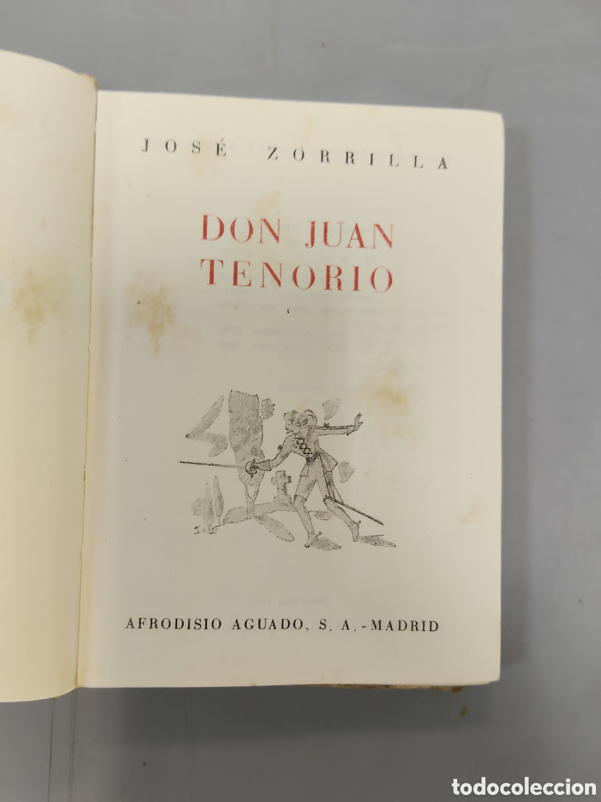 Libros: DON JUAN TENORIO SEGUNDA EDICI&Oacute;N - Foto 2
