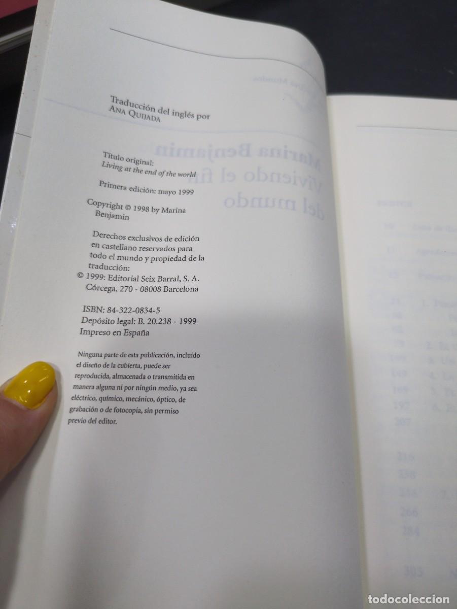 Libros: Viviendo el fin del mundo - Marina Benjamin - Foto 2