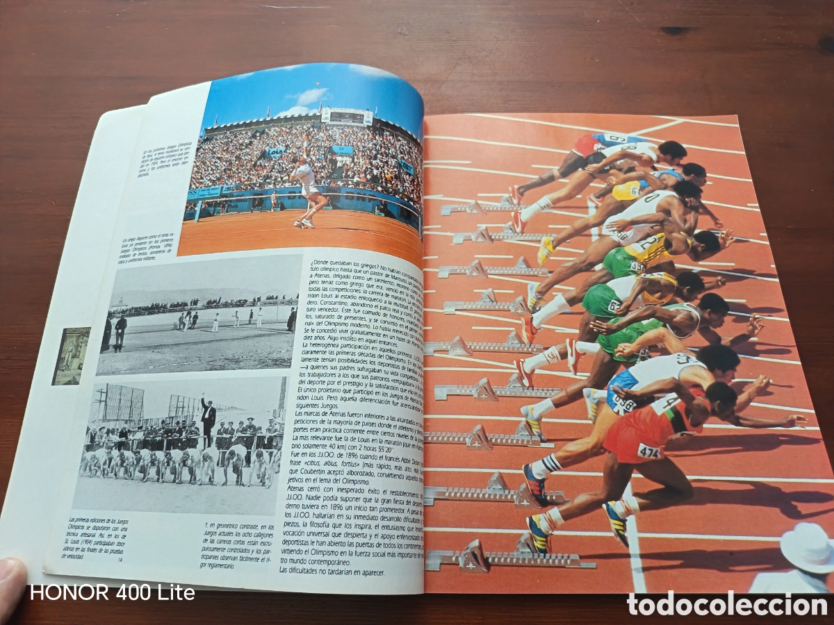 Libros: LOS JUEGOS OL&Iacute;MPICOS UNA ILUSION UNIVERSAL - Foto 3