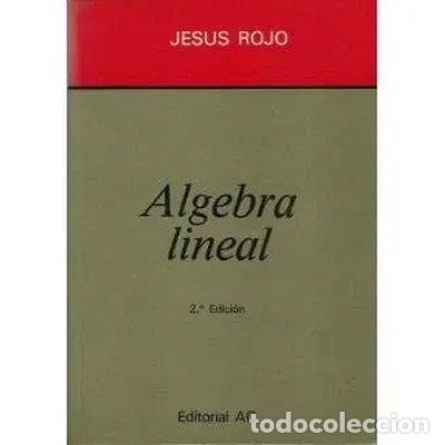 Livres: &Aacute;lgebra Lineal- 9788472881204