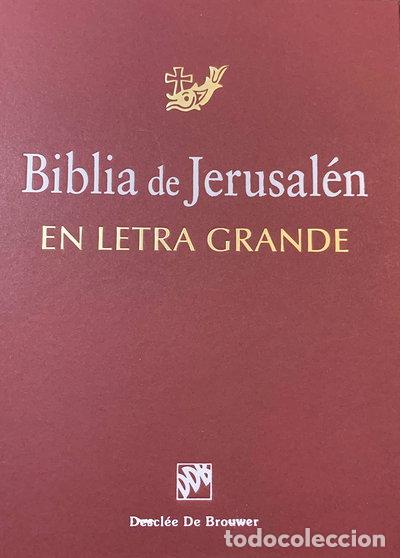 B&uuml;cher: Biblia de Jerusal&eacute;n en letra grande- 9788433014085