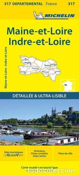 B&uuml;cher: Carte D&eacute;partementale Indre-et-Loire, Maine-et-Loire- 9782067202191