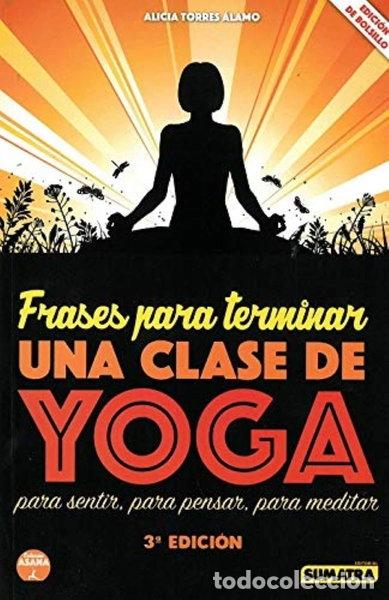 Libros: Frases para terminar una clase de yoga- 9788416336203