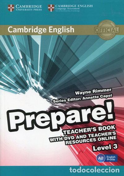 Libros: Cambridge English Prepare! Level 3 Teacher's Book- 9780521180566