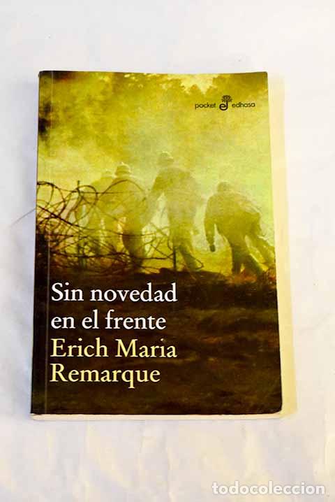 books: Sin novedad en el frente.- Remarque, Erich Maria