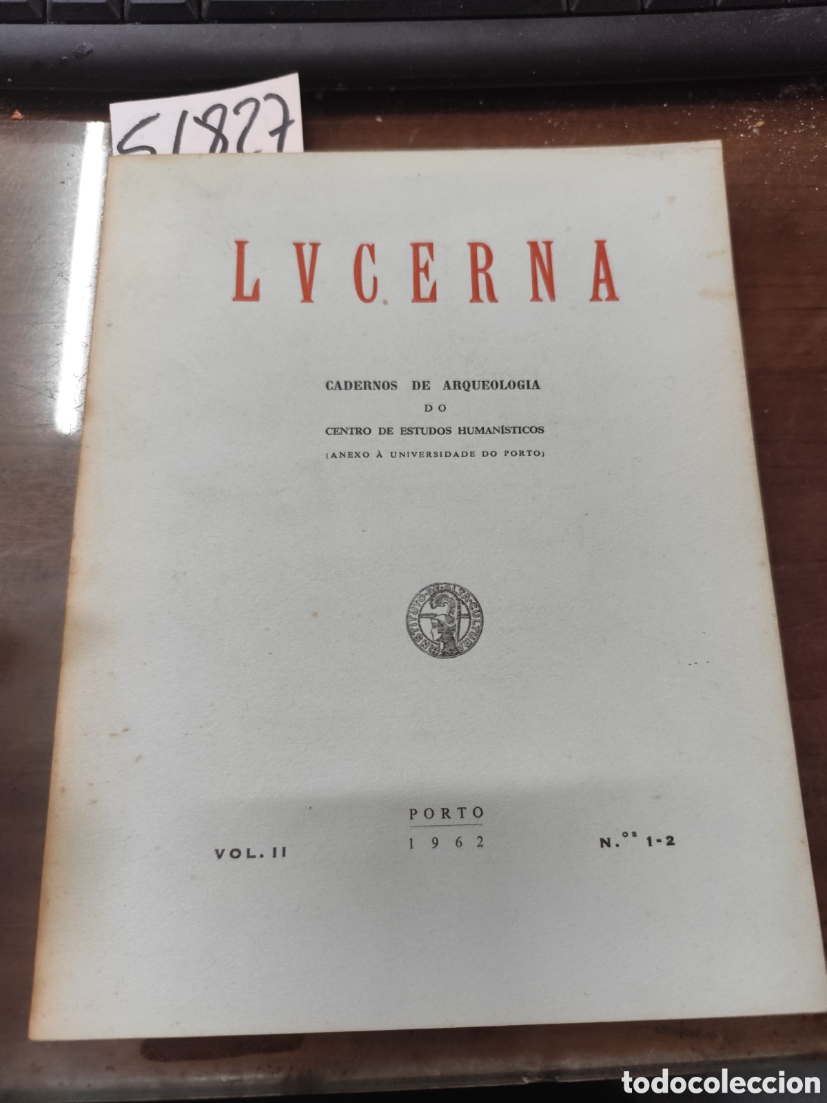 Libros: LVCERNA. Cadernos de Arqueologia do centros de estudos humanisticos. Vol II. n&ordm; 1-2. Arqueolog&iacute;a