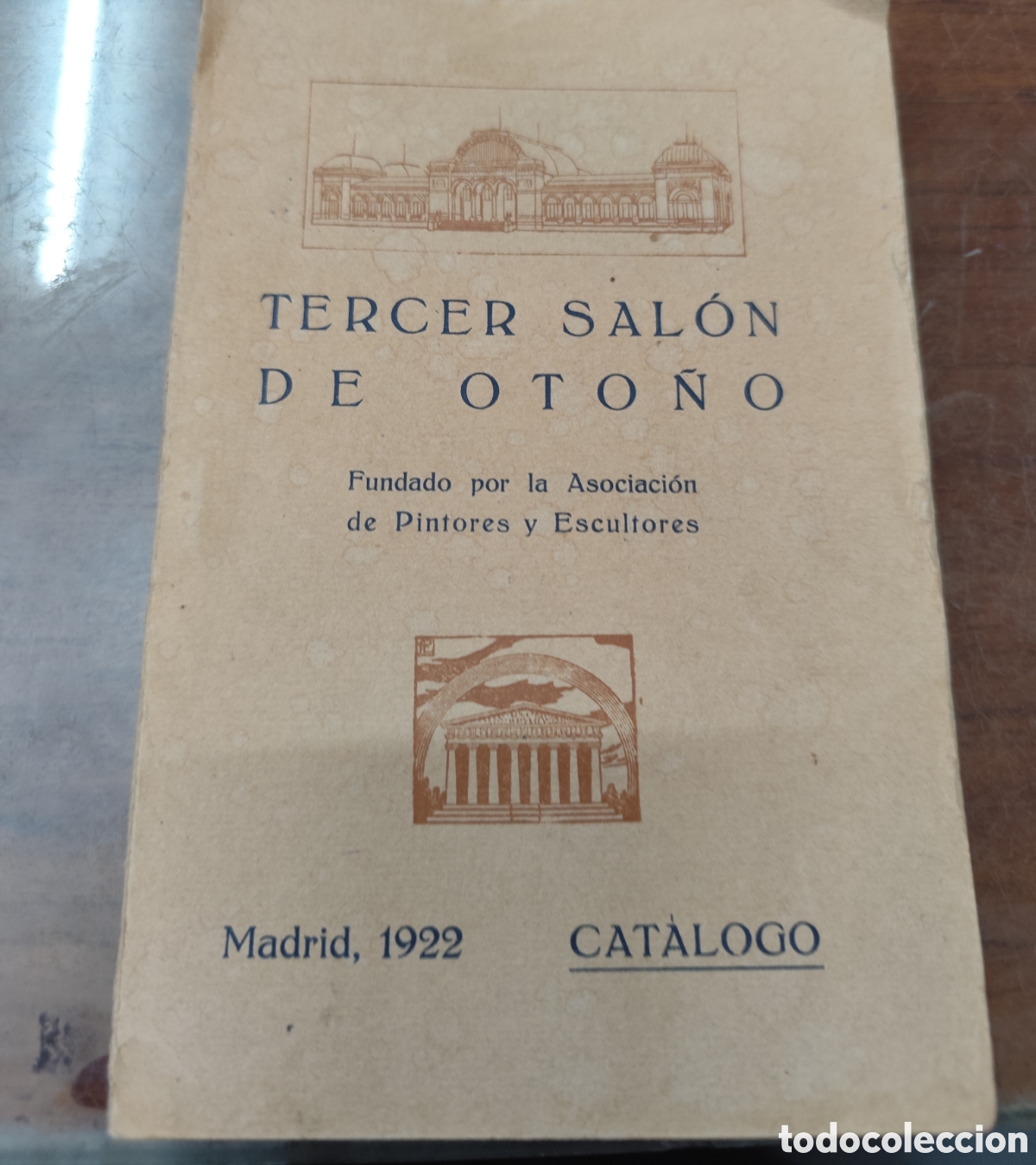 Libros: TERCER SALON DE OTO&Ntilde;O. Catalogo. Madrid 1922. Fundado por la Asociaci&oacute;n de Pintores y Escultores