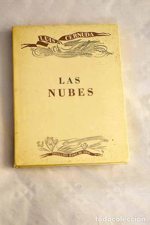 Libros: Las nubes: (1937-1938).- Cernuda, Luis