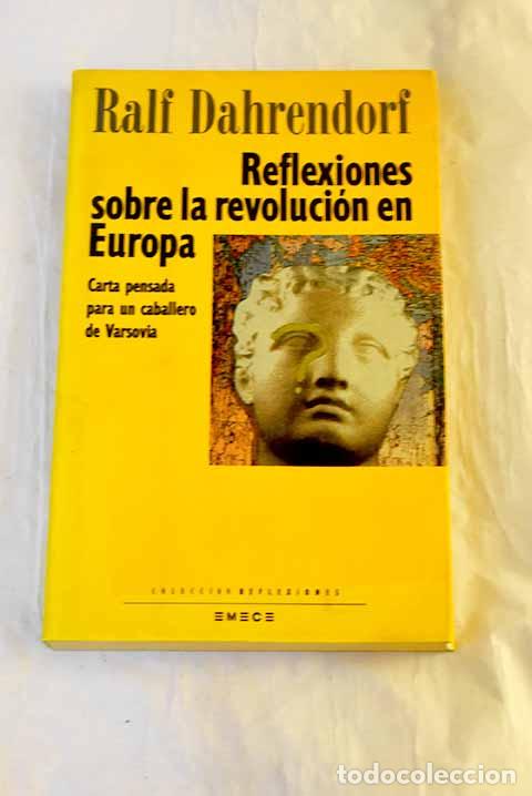 Libros: Reflexiones sobre la revoluci&oacute;n europea : en una carta pensada para un caballero de Varsovia
