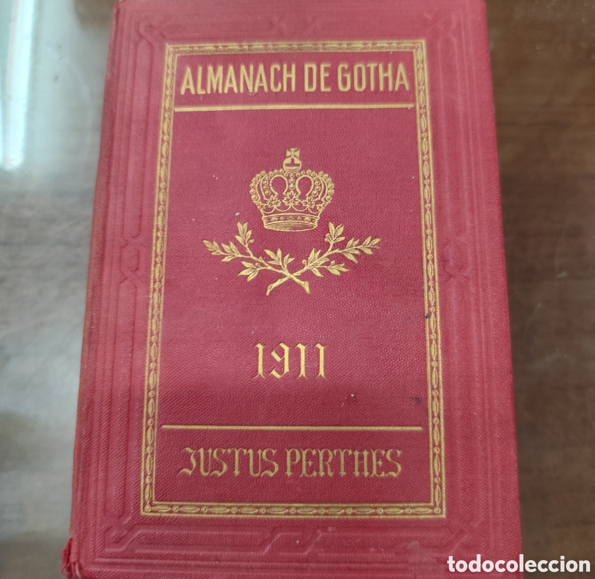 Livros em segunda m&atilde;o: ALMANACH DE GOTHA. Annuaire genealogique,diplomatique et statistique 1911