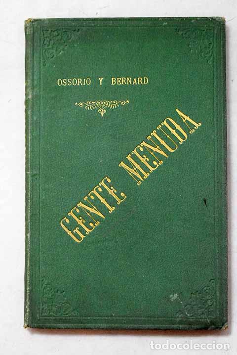Libros: Gente menuda: (romances infantiles).- Ossorio y Bernard, Manuel
