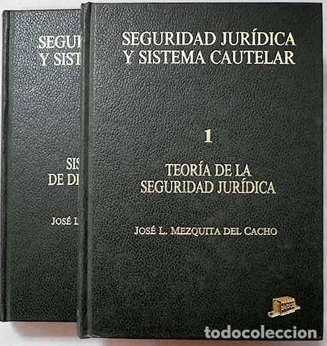 Libri di seconda mano: Seguridad jur&iacute;dica y sistema cautelar para su protecci&oacute;n preventiva en la esfera privada