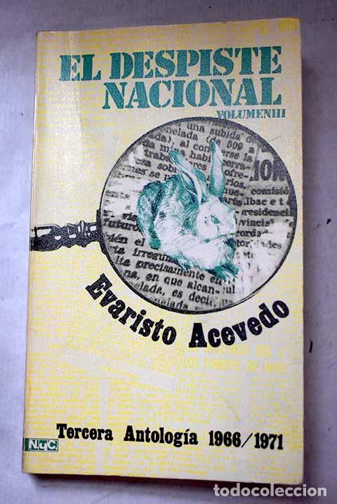Libri di seconda mano: El despiste nacional.- Acevedo, Evaristo