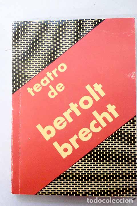 Libros: Teatro de bertolt brecht
