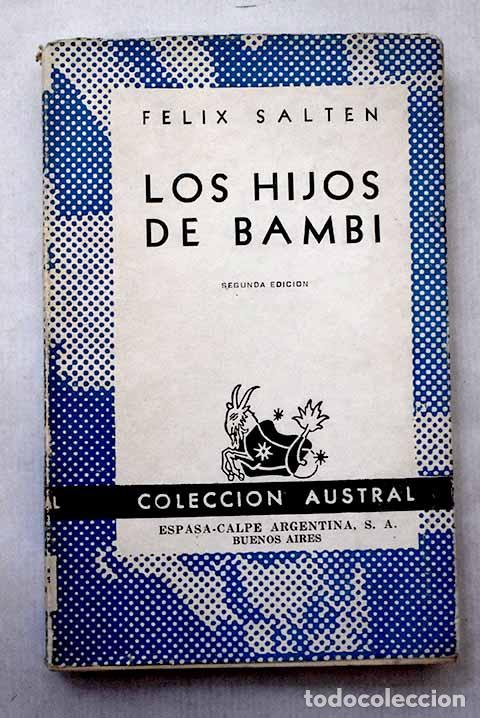 Livres: Los hijos de Bambi: historia de una familia del bosque.- Salten, Felix