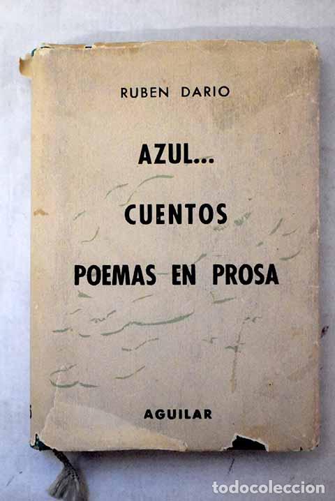 Livres: Azul: Cuentos, Poemas en prosa.- Dar&iacute;o, Rub&eacute;n
