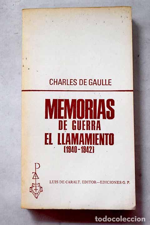 books: Memorias de guerra, Tomo I.- Gaulle, Charles de