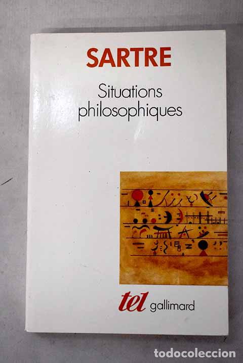 books: Situations philosophiques.- Sartre, Jean-Paul