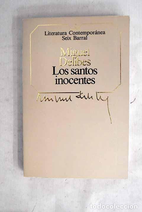 books: Los santos inocentes.- Delibes, Miguel