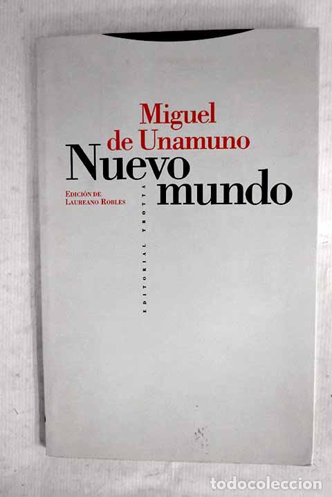 Libros: Nuevo mundo: Unamuno, Miguel de.- Unamuno, Miguel de