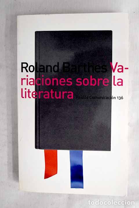 B&uuml;cher: Variaciones sobre la literatura.- Barthes, Roland