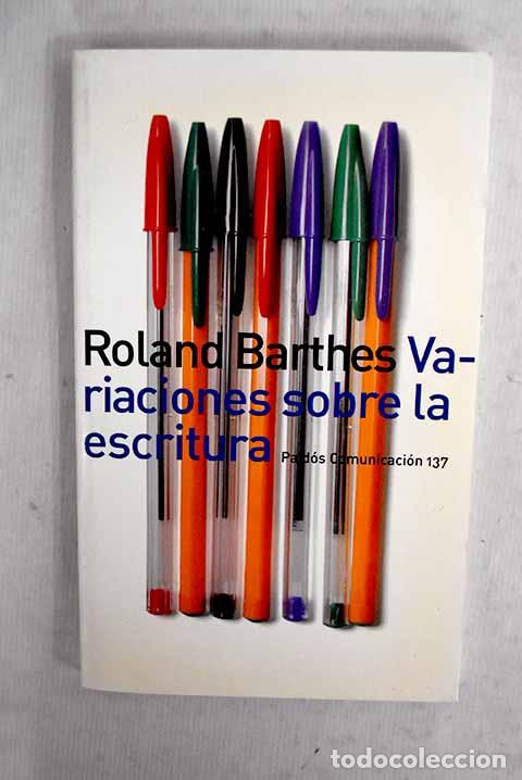 Livros em segunda m&atilde;o: Variaciones sobre la escritura.- Barthes, Roland