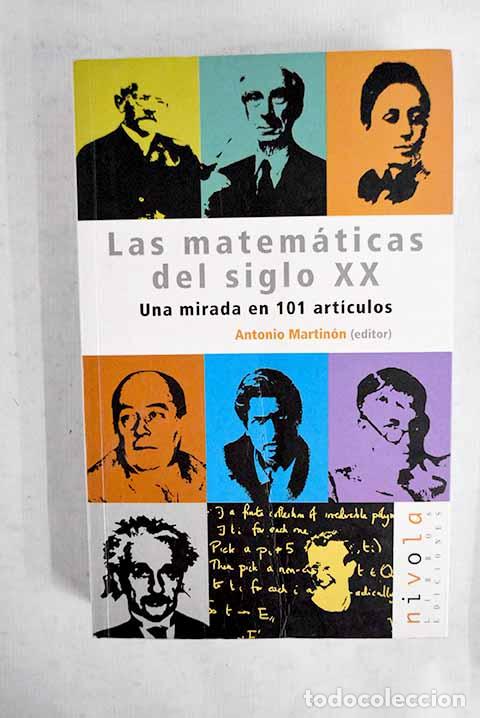 Livros em segunda m&atilde;o: Las matem&aacute;ticas del siglo XX : una mirada en 101 art&iacute;culos