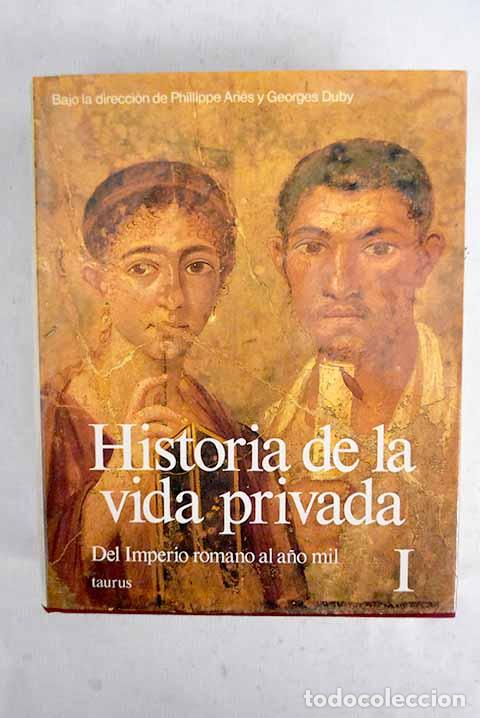 Livros em segunda m&atilde;o: Historia de la vida privada, tomo I