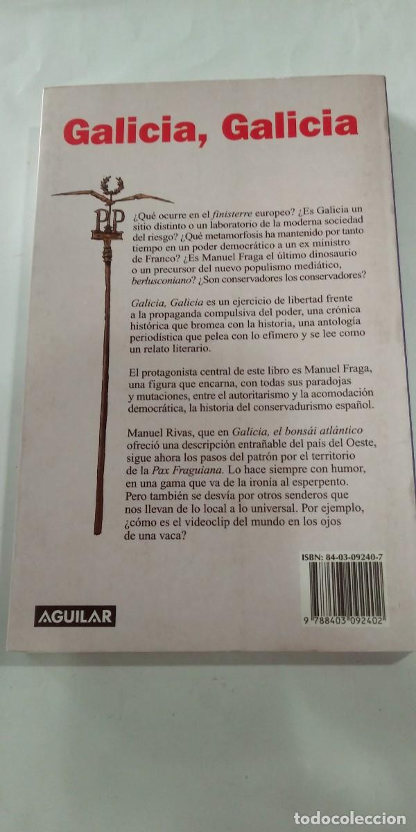 Libros: Galicia, Galicia Manuel Rivas - Foto 2