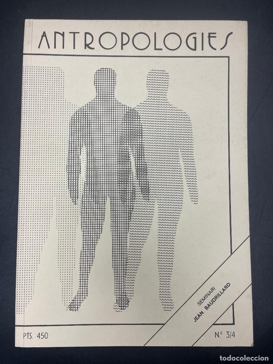 Libros: Jean Baudrillard, Antropologies