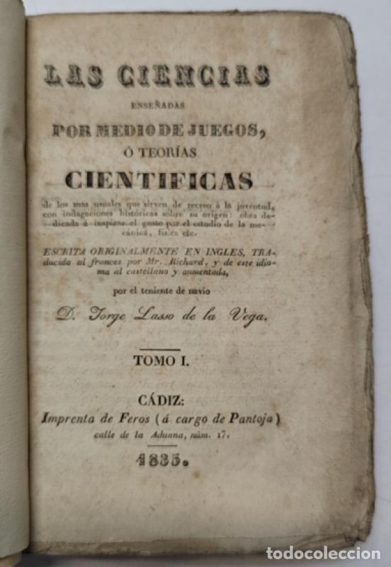 Libros: Las ciencias ense&ntilde;adas por medio de juegos o teor&iacute;as cient&iacute;ficas (3 tomos) - Jorge Lasso De La Vega