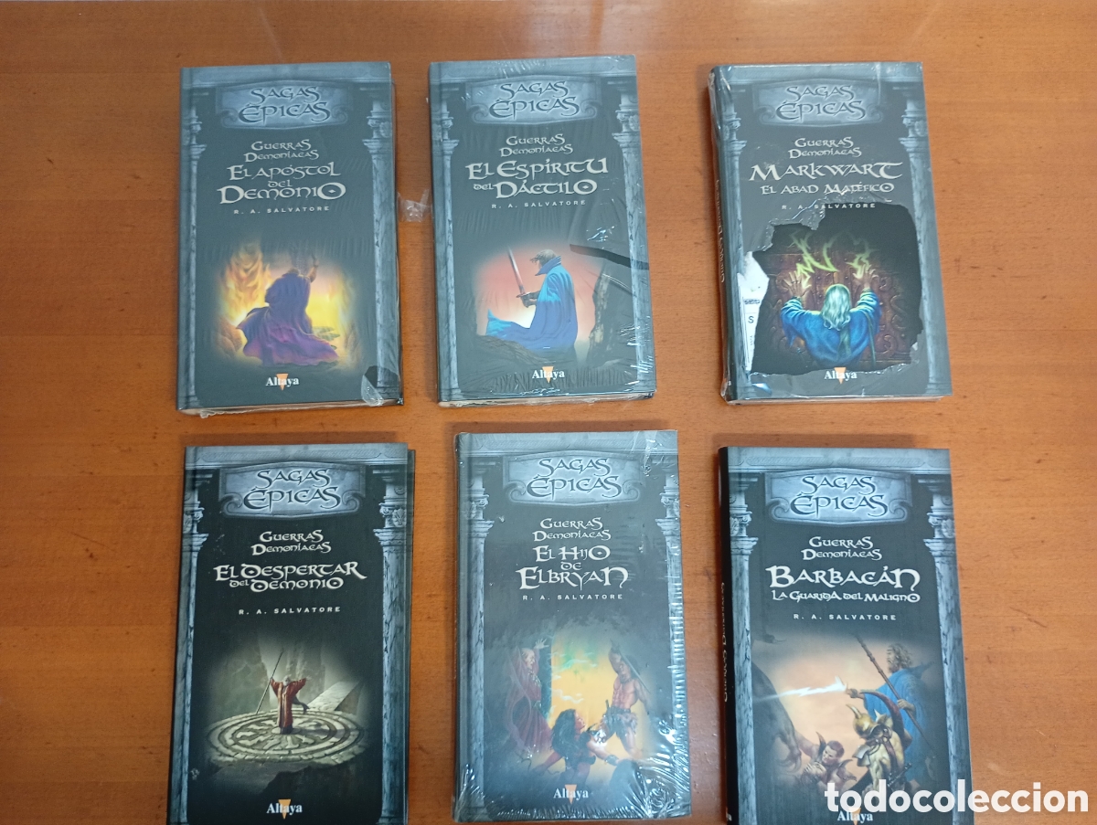 Libros: Sagas &eacute;picas.Guerras demoniacas.