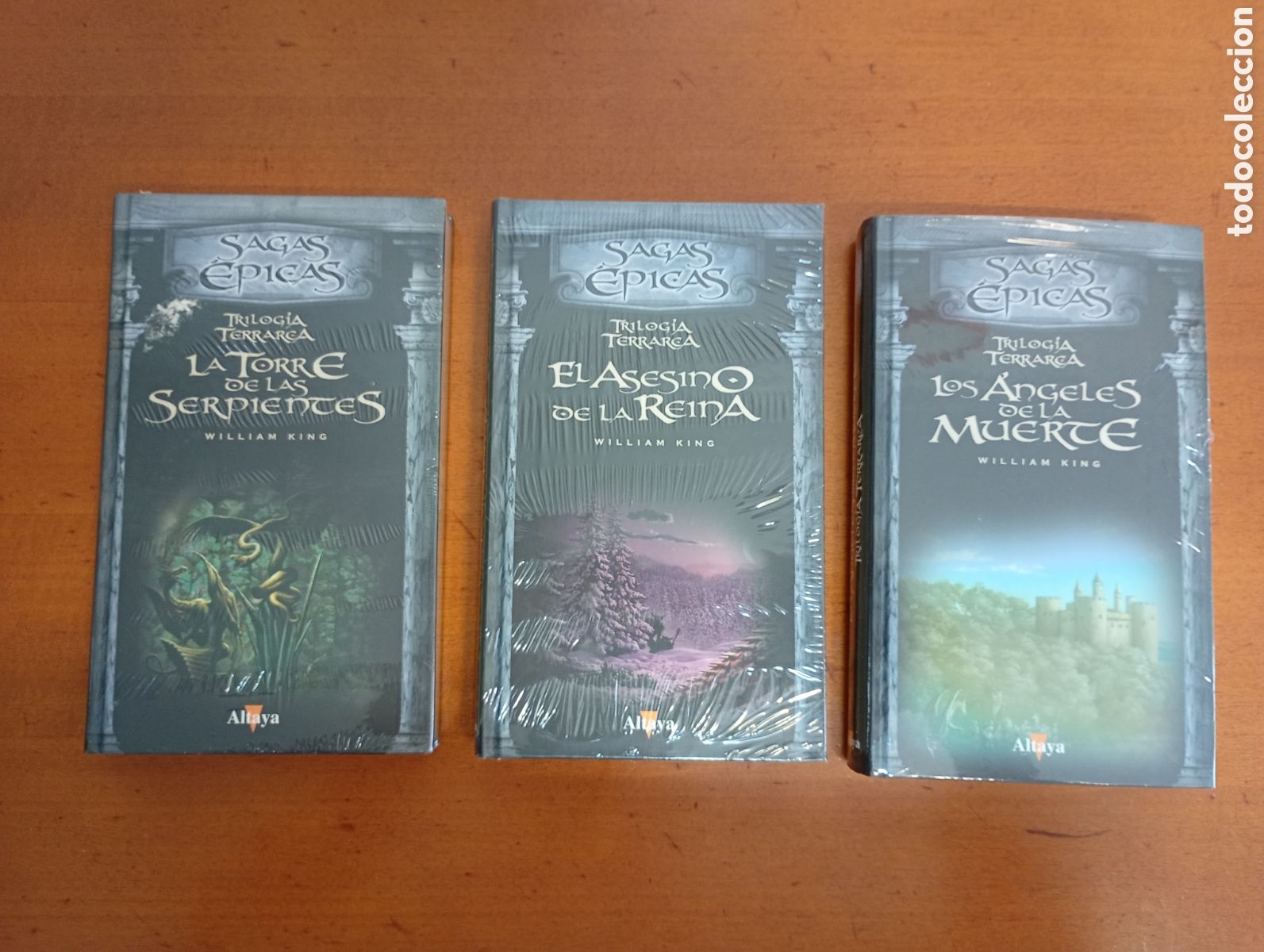 Libros: Sagas &eacute;picas Trilogia terrarca