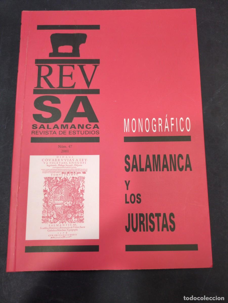 Libros: Salamanca. Revista de Estudios. Monogr&aacute;fico: Salamanca y los juristas. Num. 47. 2001 - Salustiano de