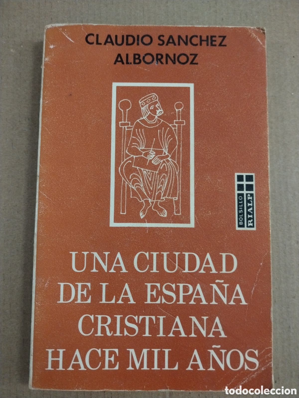Libri di seconda mano: UNA CIUDAD DE LA ESPA&Ntilde;A CRISTIANA HACE MIL A&Ntilde;OS. SANCHEZ ALBORNOZ.