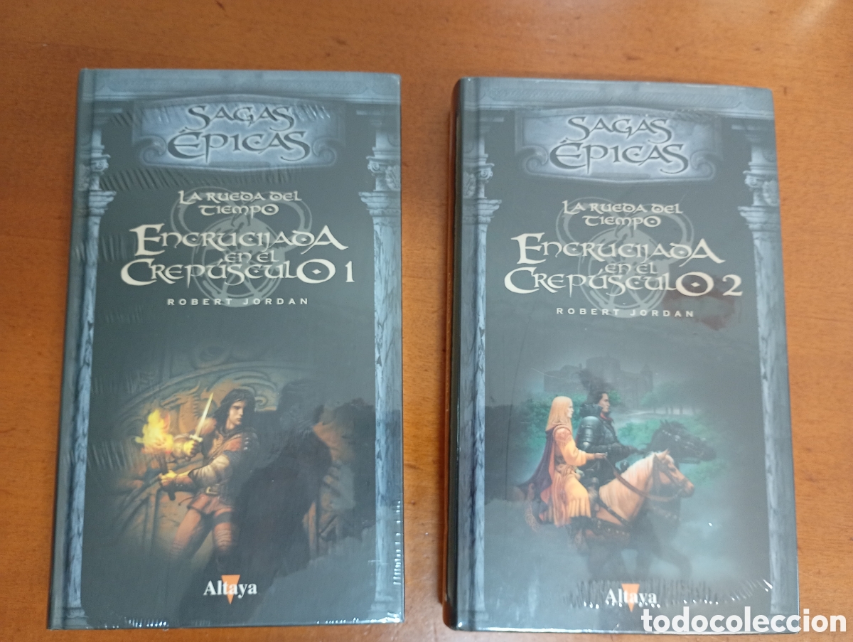 Libros: Sagas &eacute;picas. Encrucijada en el crep&uacute;sculo 1 y 2.La rueda del tiempo
