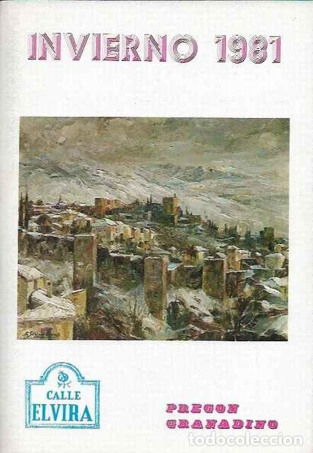 Libros: Calle Elvira. Preg&oacute;n granadino. Invierno 1981. - Luis Seco de Lucena y otros