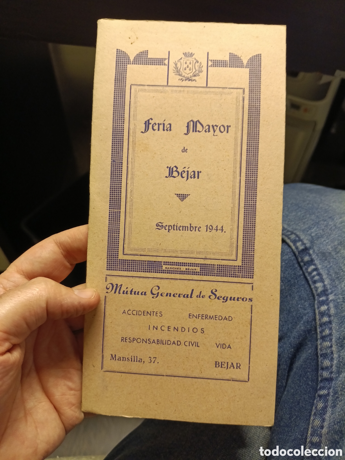 Libros: Feria mayor de B&eacute;jar 1944