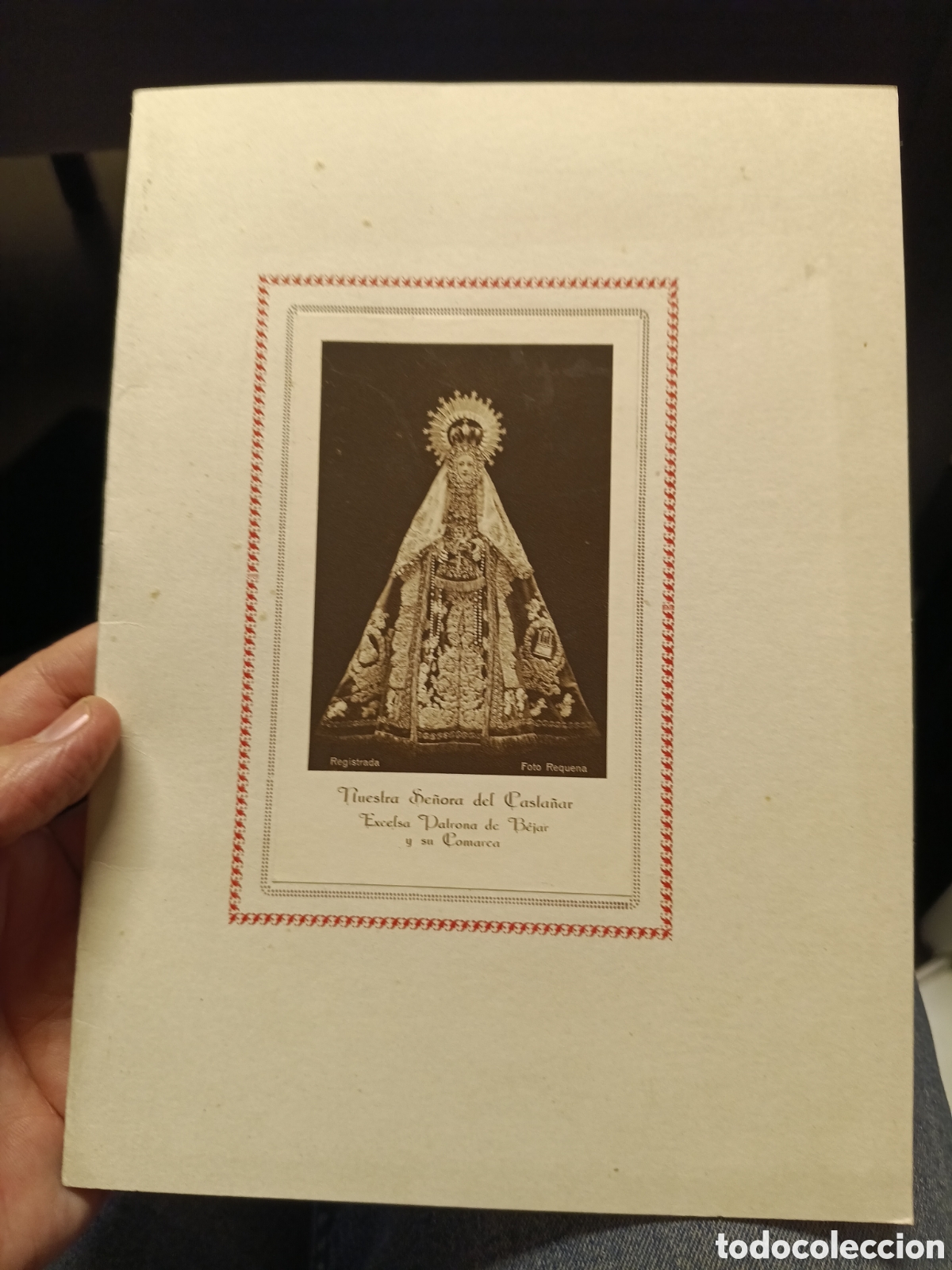 Libros: Librito de novena de coronaci&oacute;n virgen del casta&ntilde;ar de B&eacute;jar 1946