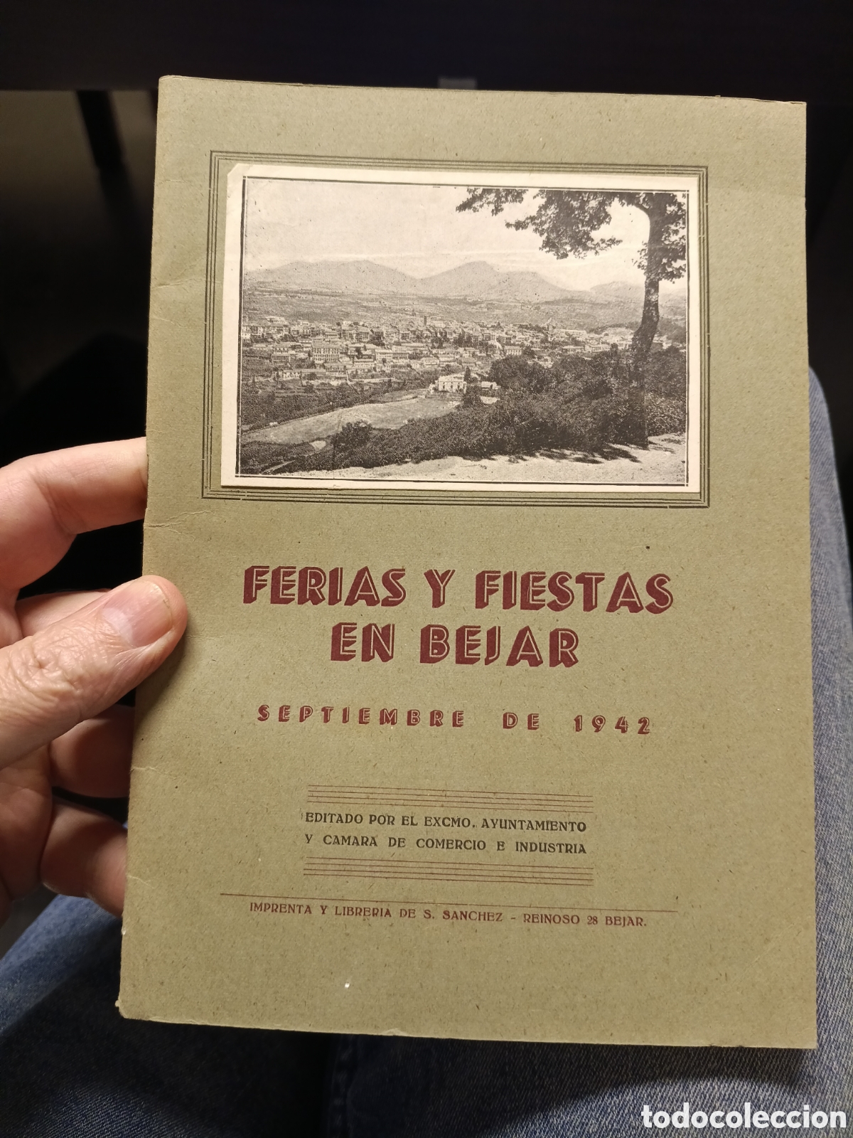 Libros: Libro de ferias y fiestas de B&eacute;jar 1942
