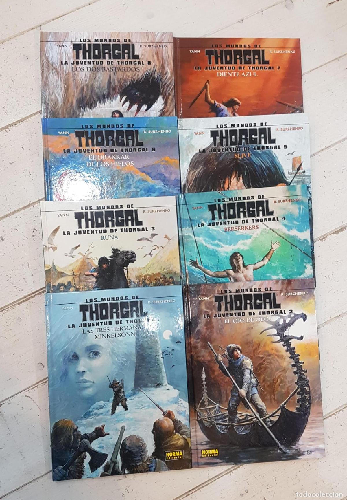 Libros: LOS MUNDOS DE THORGAL (8 c&oacute;mics) -