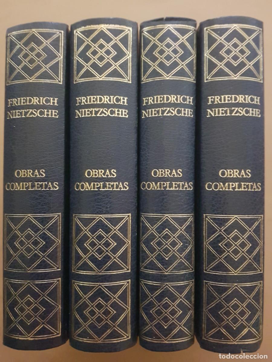 Libros: FRIEDRICH NIETZSCHE - OBRAS COMPLETAS - TOMOS I,III,IV,V (4 DE 5) ED.PRESTIGIO - 1970