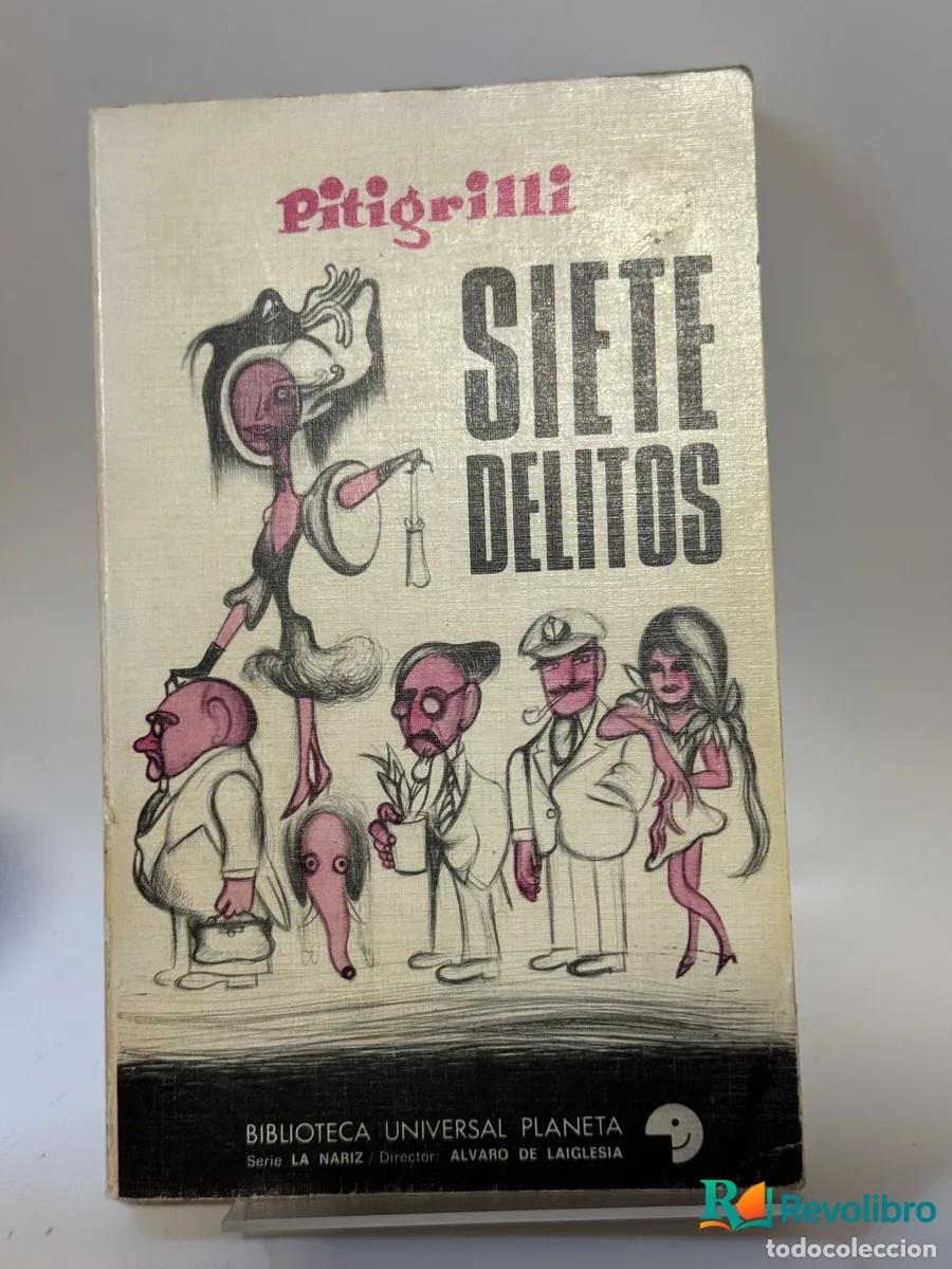 Livros em segunda m&atilde;o: Siete Delitos - Pitigrilli