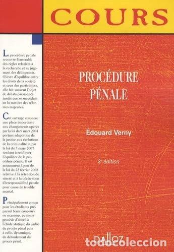 Libri di seconda mano: Proc&eacute;dure p&eacute;nale- 9782247079056