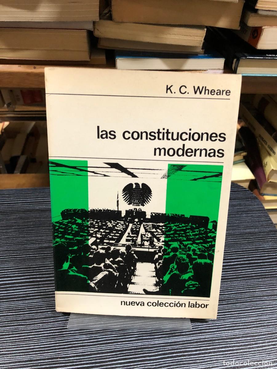 Libros: Las constituciones modernas K. C. Wheare