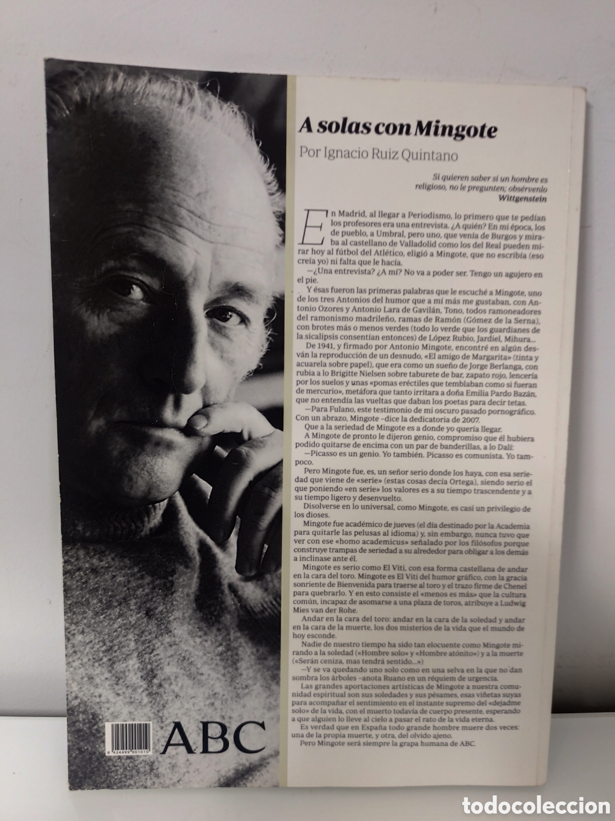 Libros: AMIGOTE - ANTONIO MINGOTE, ANTOLOG&Iacute;A ABC. A&Ntilde;O 2012 - Foto 2