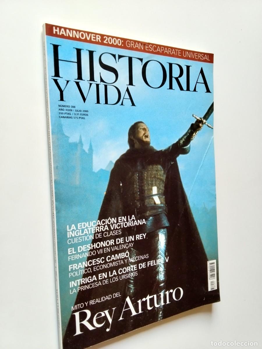 Libros: VV. AA. - Mito y realidad del rey Arturo (Historia y Vida, n&ordm; 388. Julio 2000)