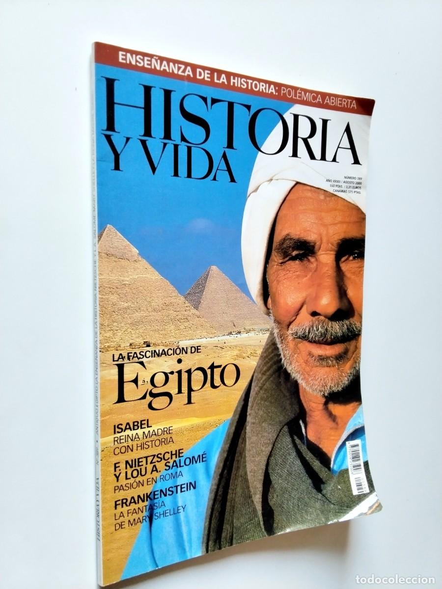 Libros: VV. AA. - La fascinaci&oacute;n de Egipto (Historia y Vida, n&ordm; 389. Agosto 2000)