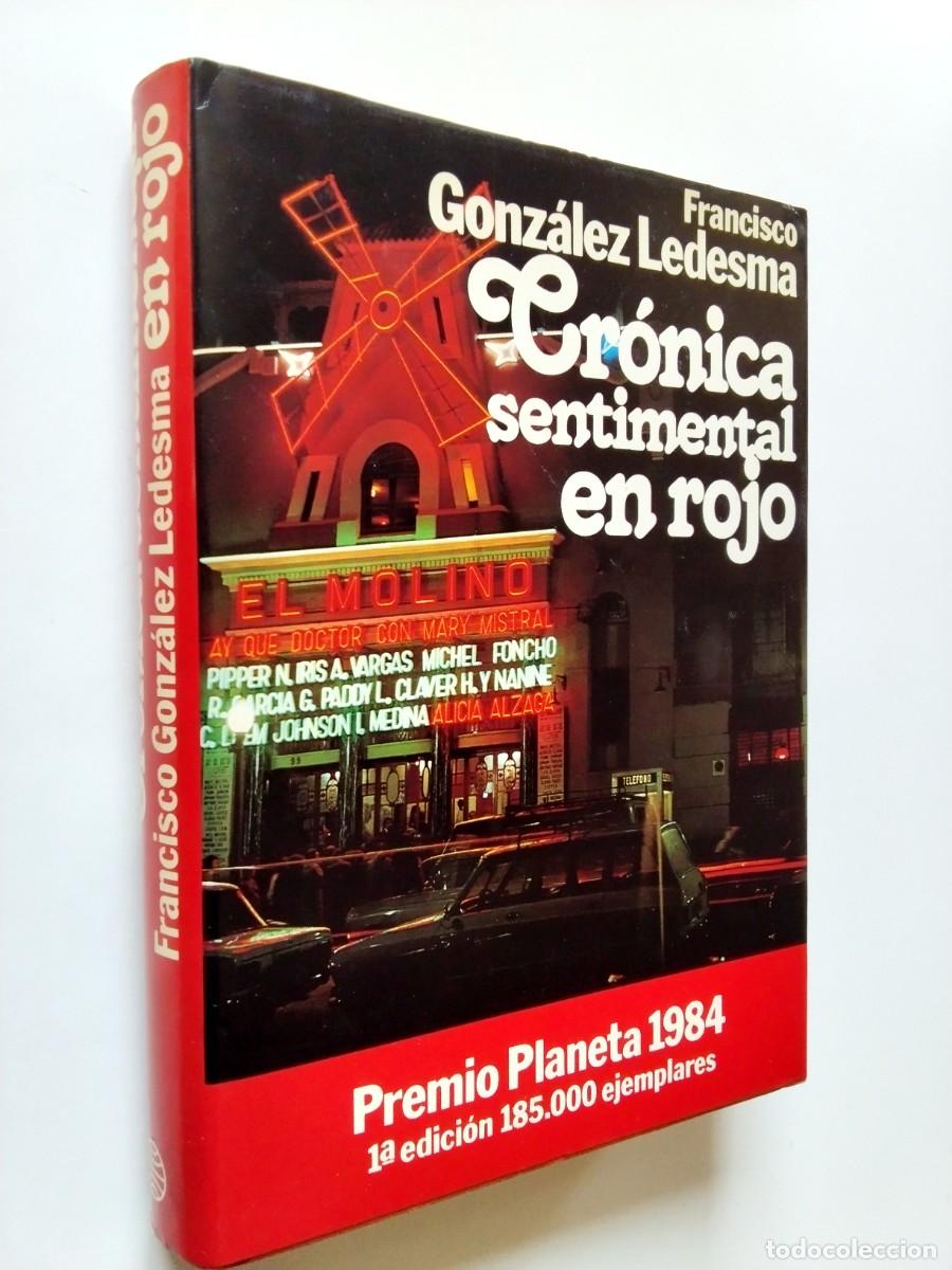 Libros: Francisco Gonz&aacute;lez Ledesma - Cr&oacute;nica sentimental en rojo (Serie M&eacute;ndez 2) Primera edici&oacute;n